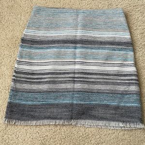 Loft woven pencil skirt